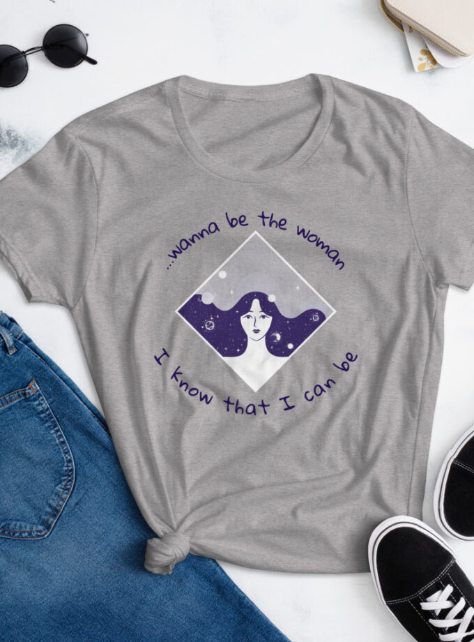 Kelsea Kollection "I Can Be" Women's Cotton T-Shirt