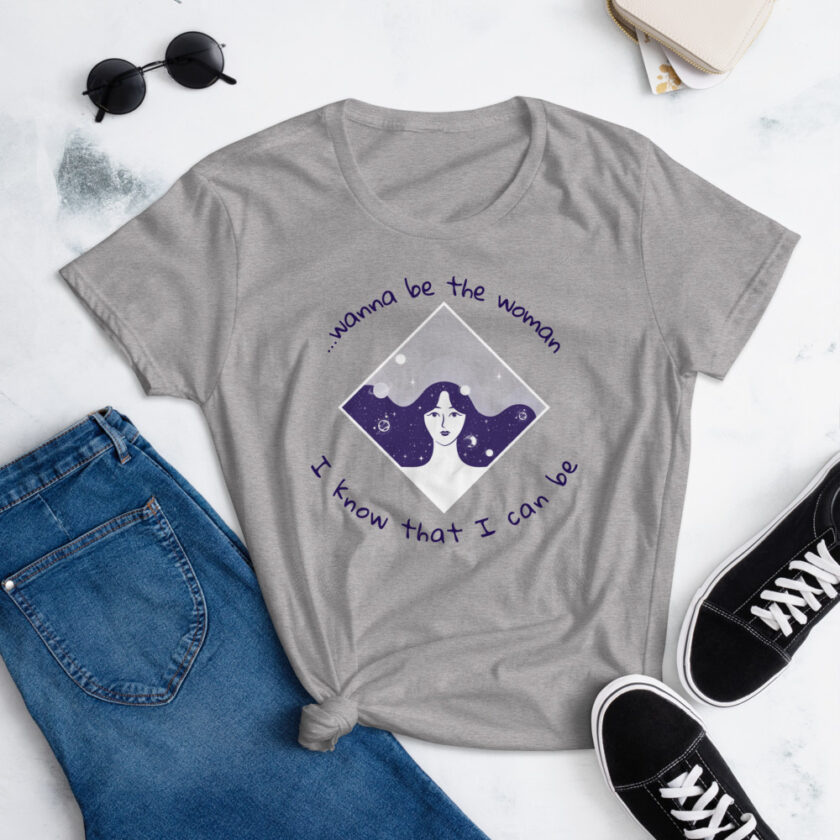Kelsea Kollection "I Can Be" Women's Cotton T-Shirt