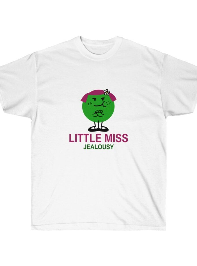"Little Miss Jealousy" Cotton Tee (Sans Color Block)