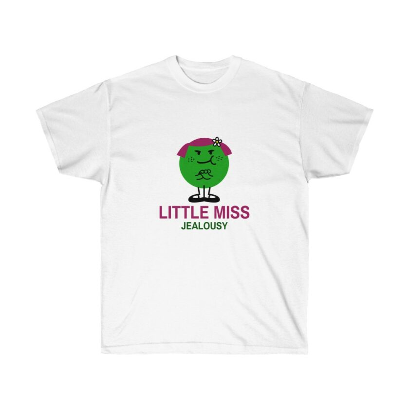 "Little Miss Jealousy" Cotton Tee (Sans Color Block)