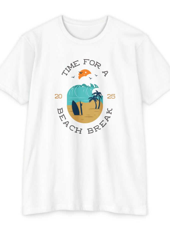 Beach Break Graphic T-Shirt, Casual Summer Tee, Vacation Shirt, Fun Graphic Tee