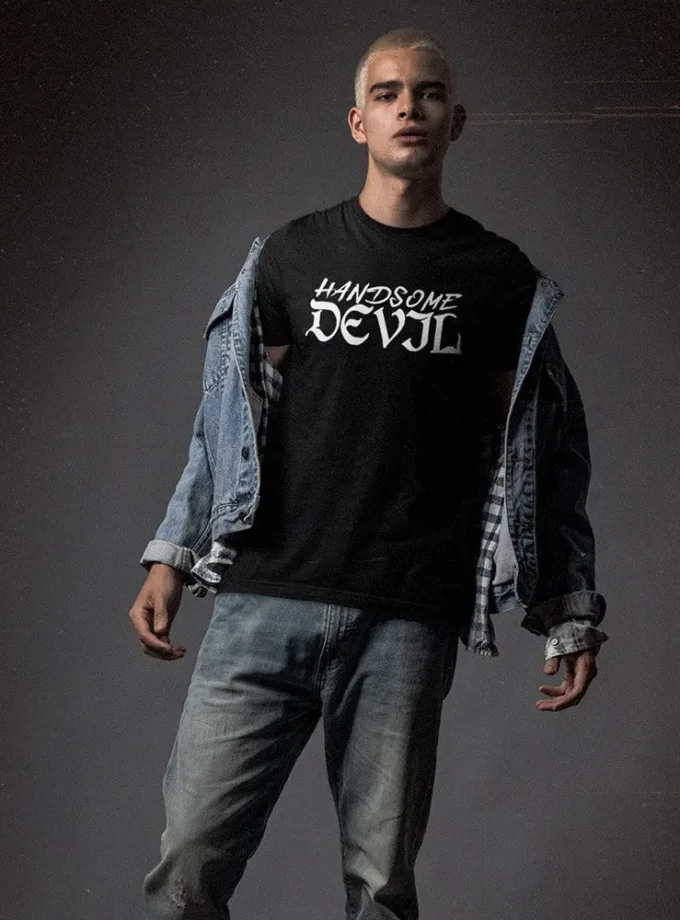 "Handsome Devil" Halloween Costume Men's T-shirt