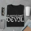"Handsome Devil" Halloween Costume Men's T-shirt - Image 3