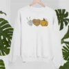 Peace Love Halloween Sweat Shirt - Image 2