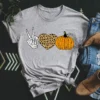Peace Love Halloween T-Shirt - Image 2