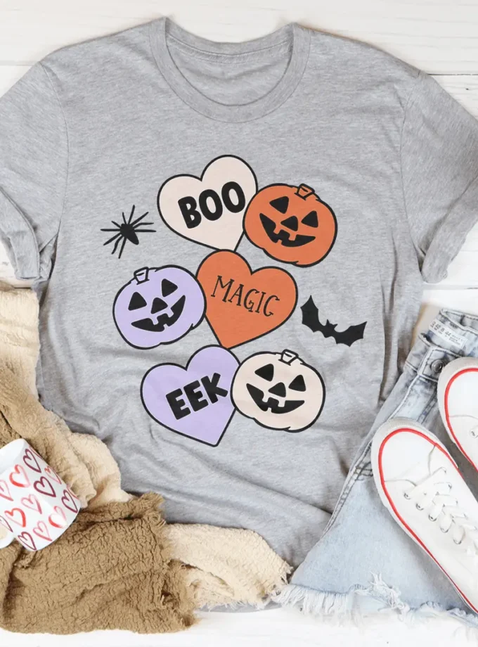 Halloween Candy Hearts T-Shirt