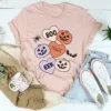 Halloween Candy Hearts T-Shirt - Image 4